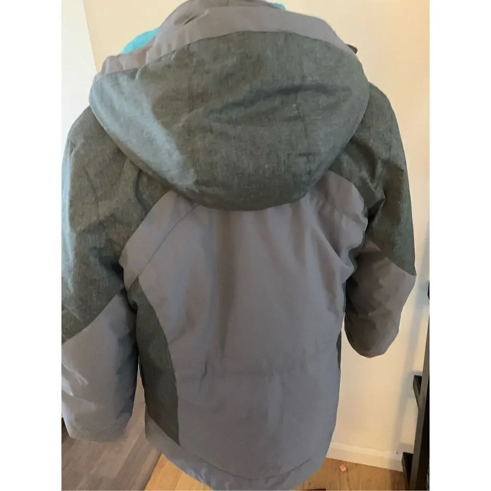 Gerry kids jacket size m 10/12 gray blue